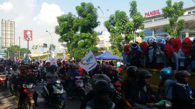 May Day, Buruh di Kepri Gelar Jalan Santai dan Panggung Hiburan